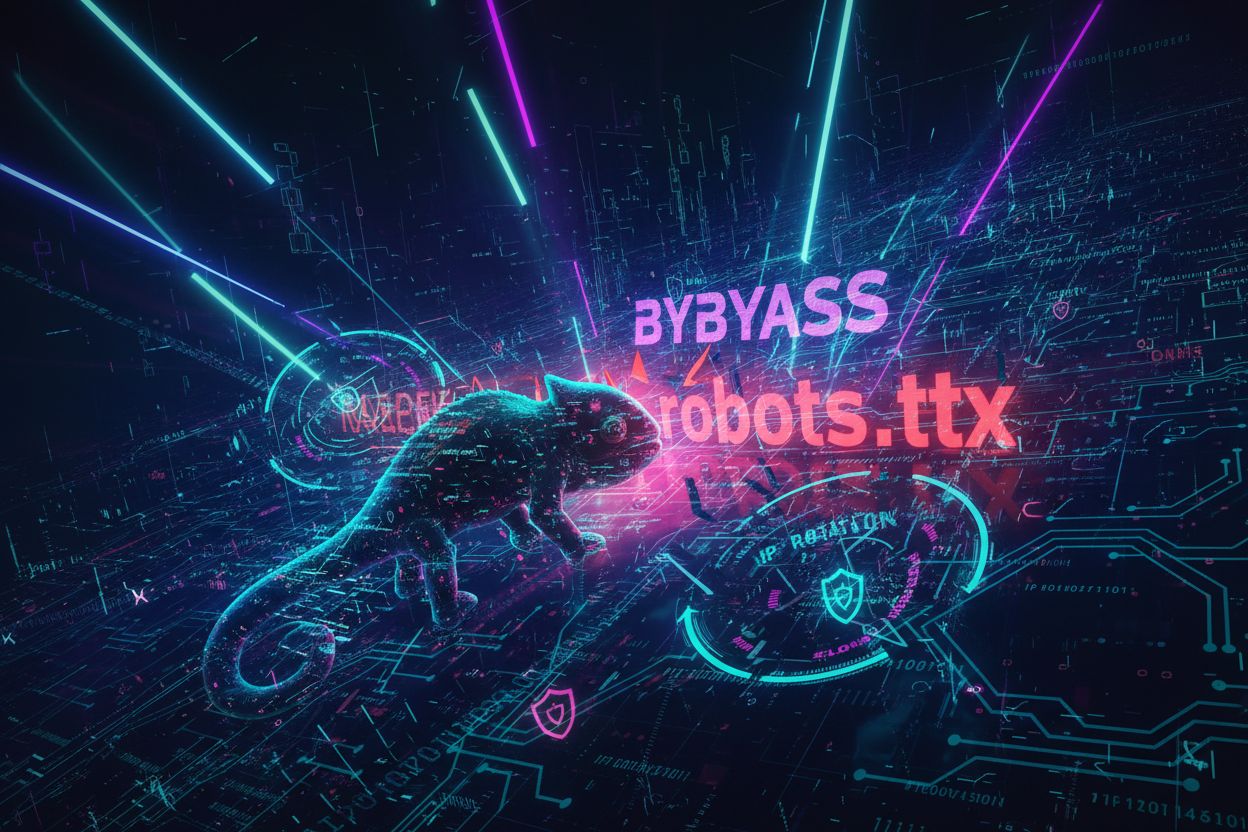 Stealth crawler bypassing robots.txt detection