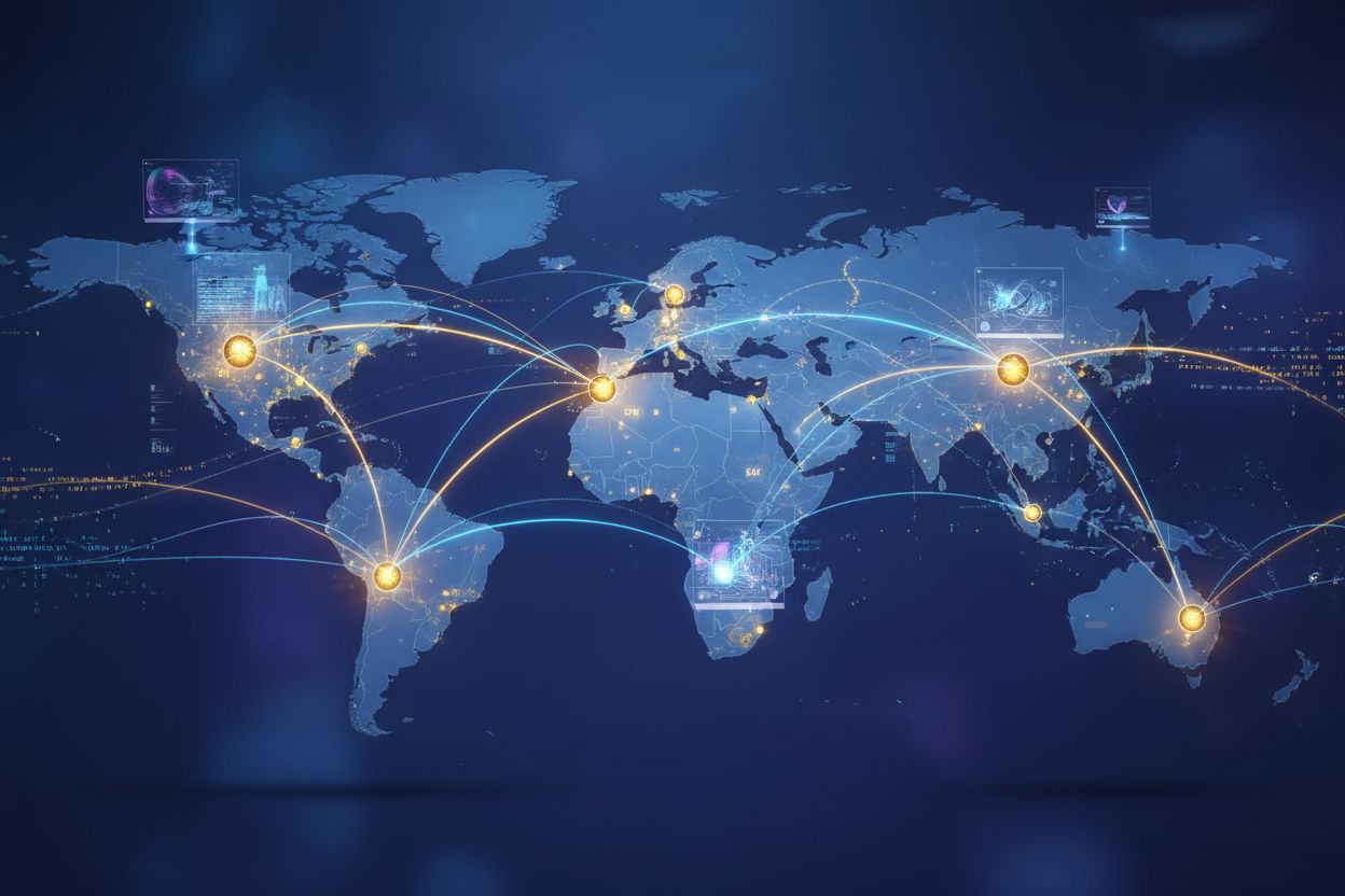 Global AI visibility crisis visualization