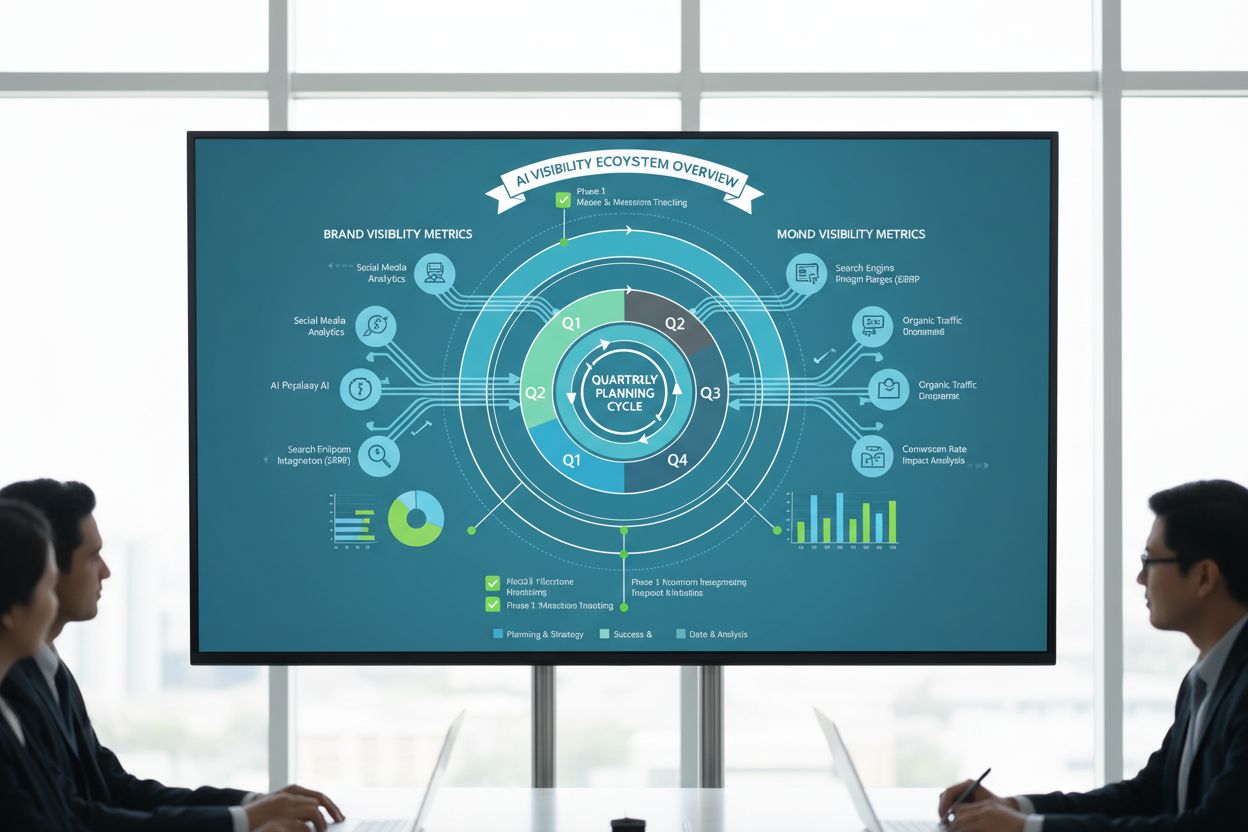 AI Visibility Roadmap Template: Quarterly Goals and Milestones