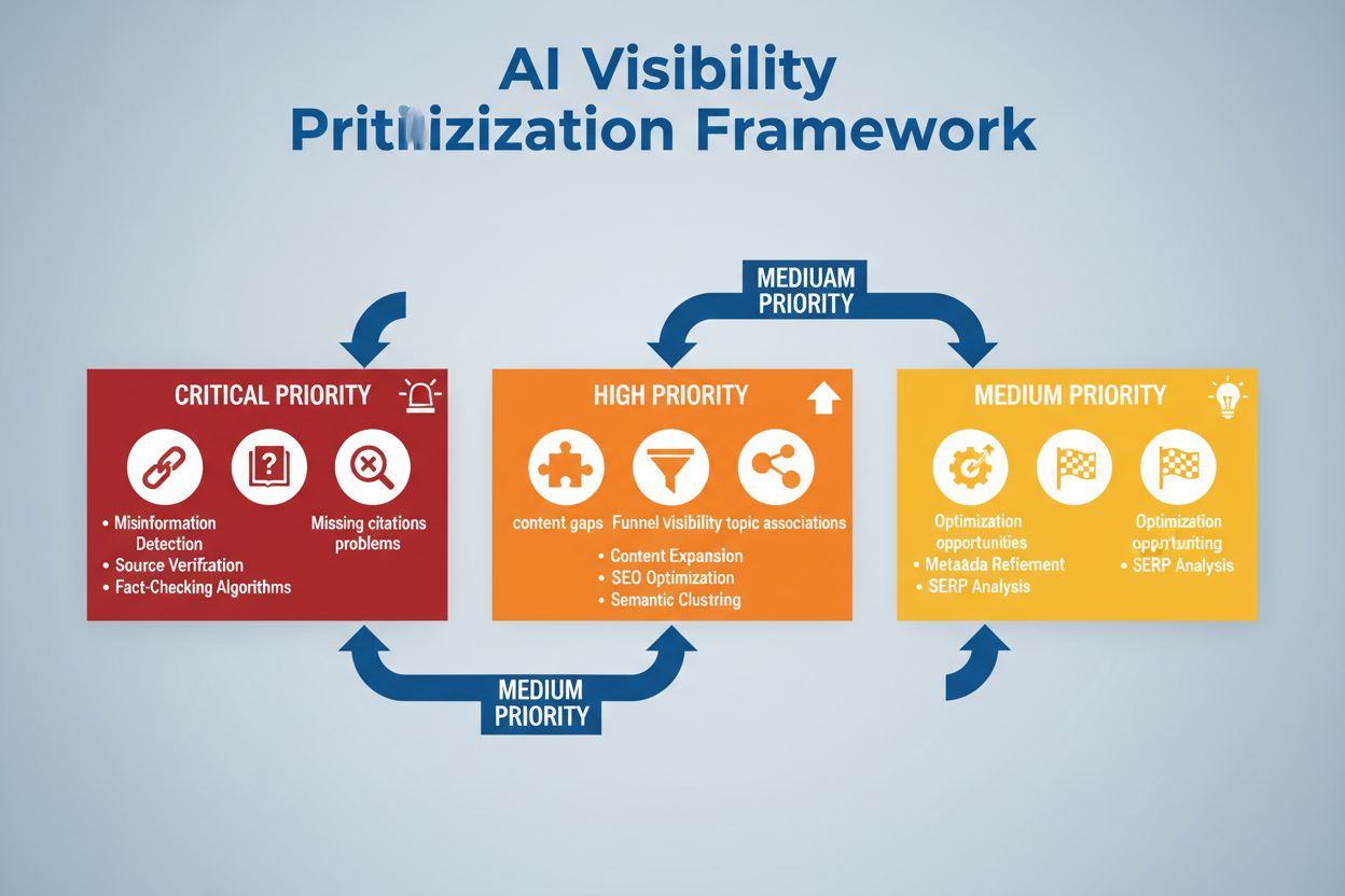 Prioritizing AI Visibility Issues: What to Fix First