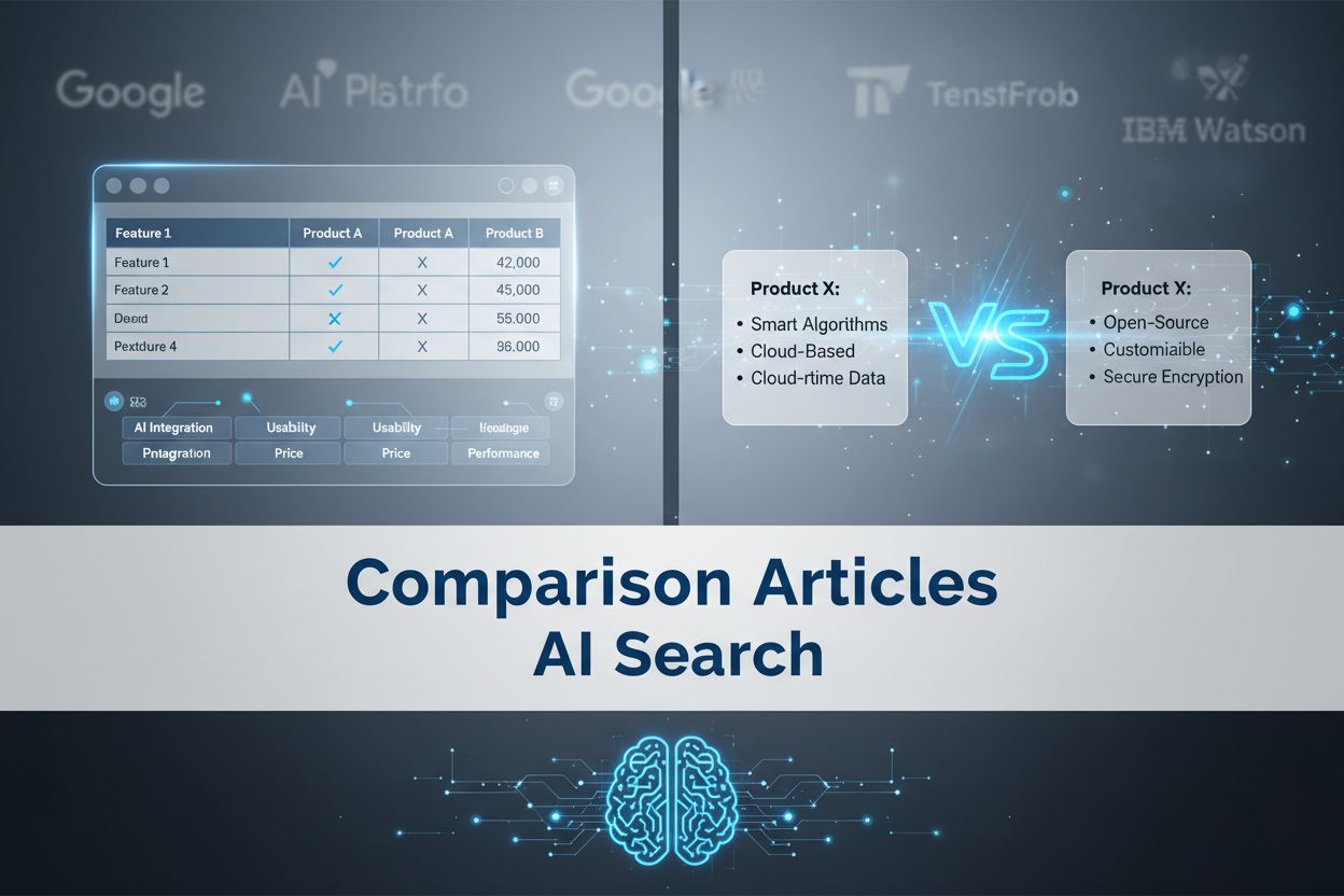 Comparison Articles: The Most Cited Content Format in AI Search