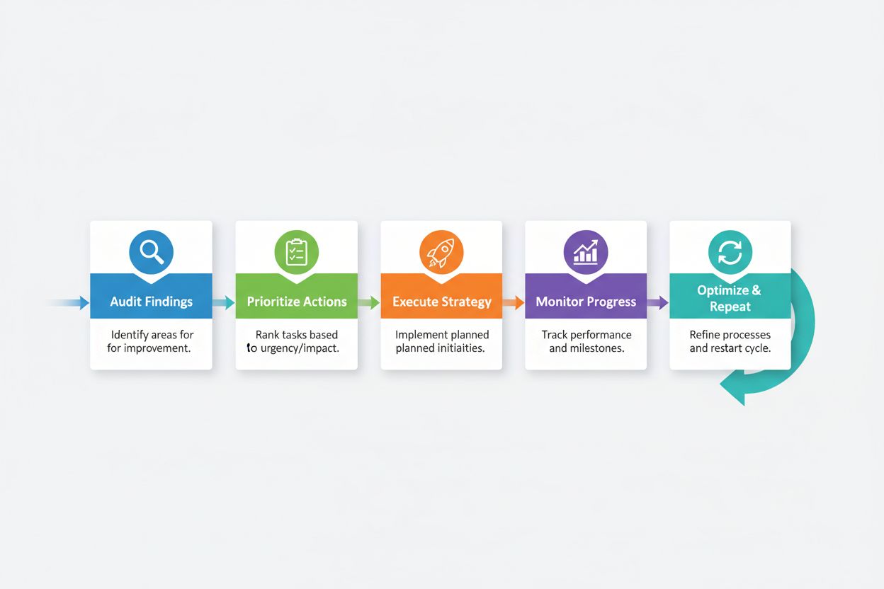 Creating an Action Plan from Your AI Visibility Audit