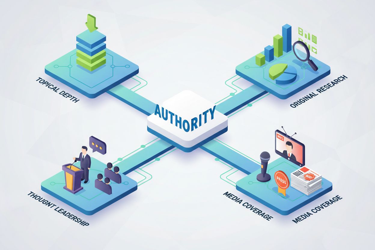 Building authority through semantic relevance and content excellence