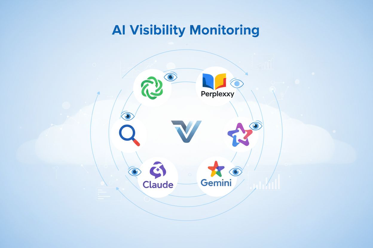 AI Visibility Monitoring across ChatGPT, Perplexity, Gemini, and Claude platforms