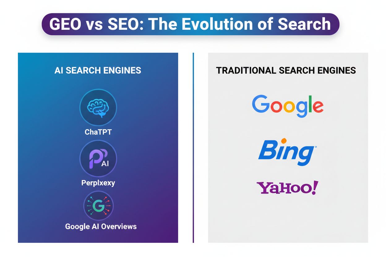 GEO vs SEO: Key Differences Every Marketer Must Know
