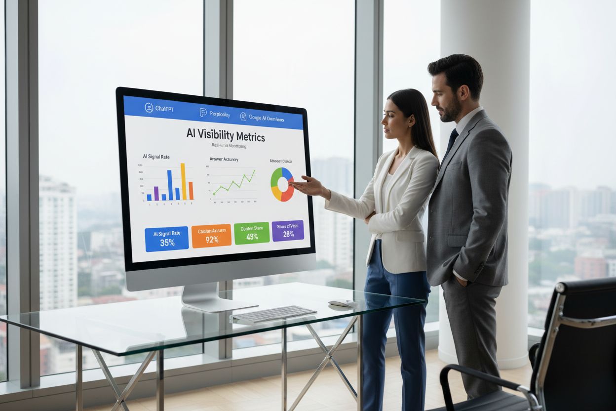 AI Visibility Metrics Dashboard for Executives