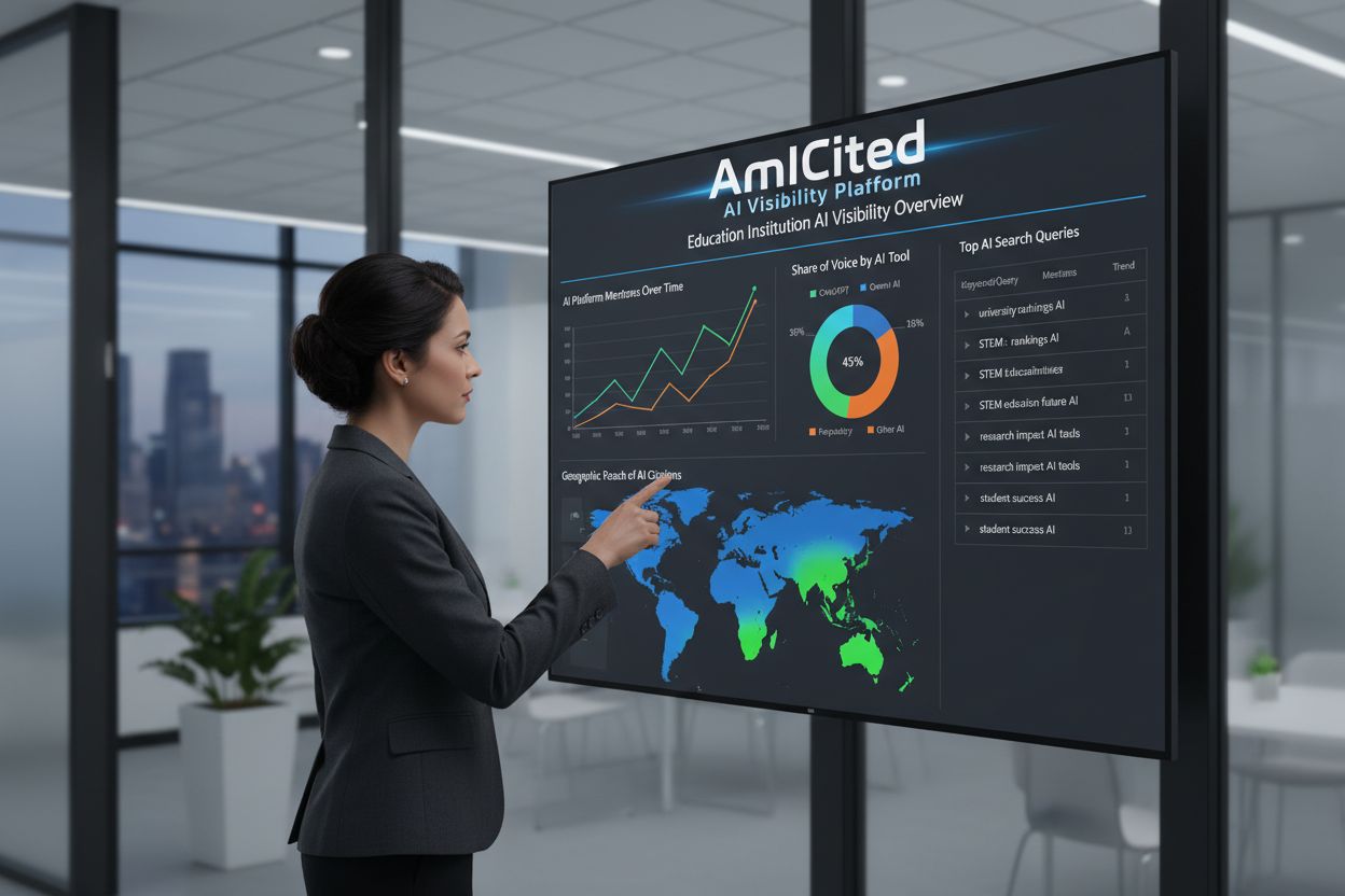 Education AI Visibility: Course and Institution Discovery