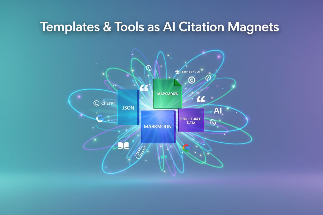Templates and Tools as AI Citation Magnets