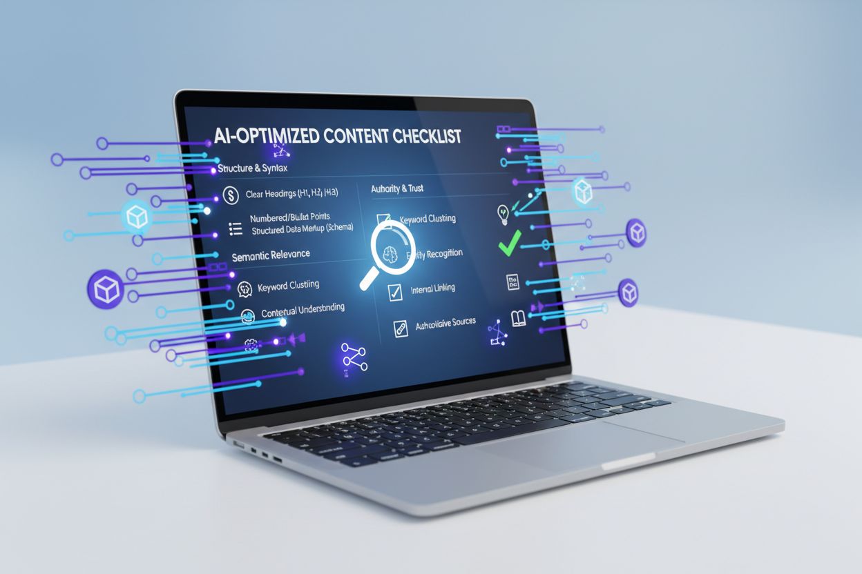 Checklists for AI: Structured Content That Gets Cited