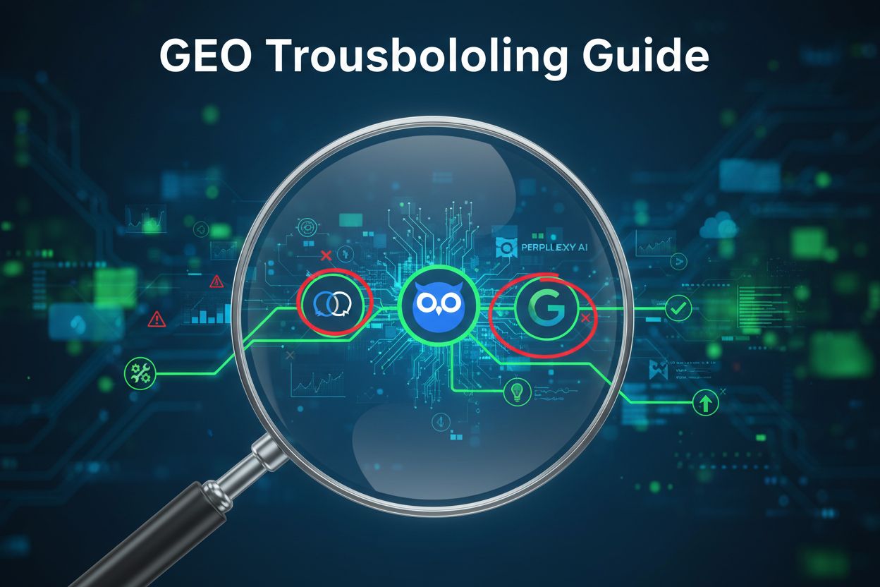 Why Your GEO Strategy Isn't Working: Troubleshooting Guide