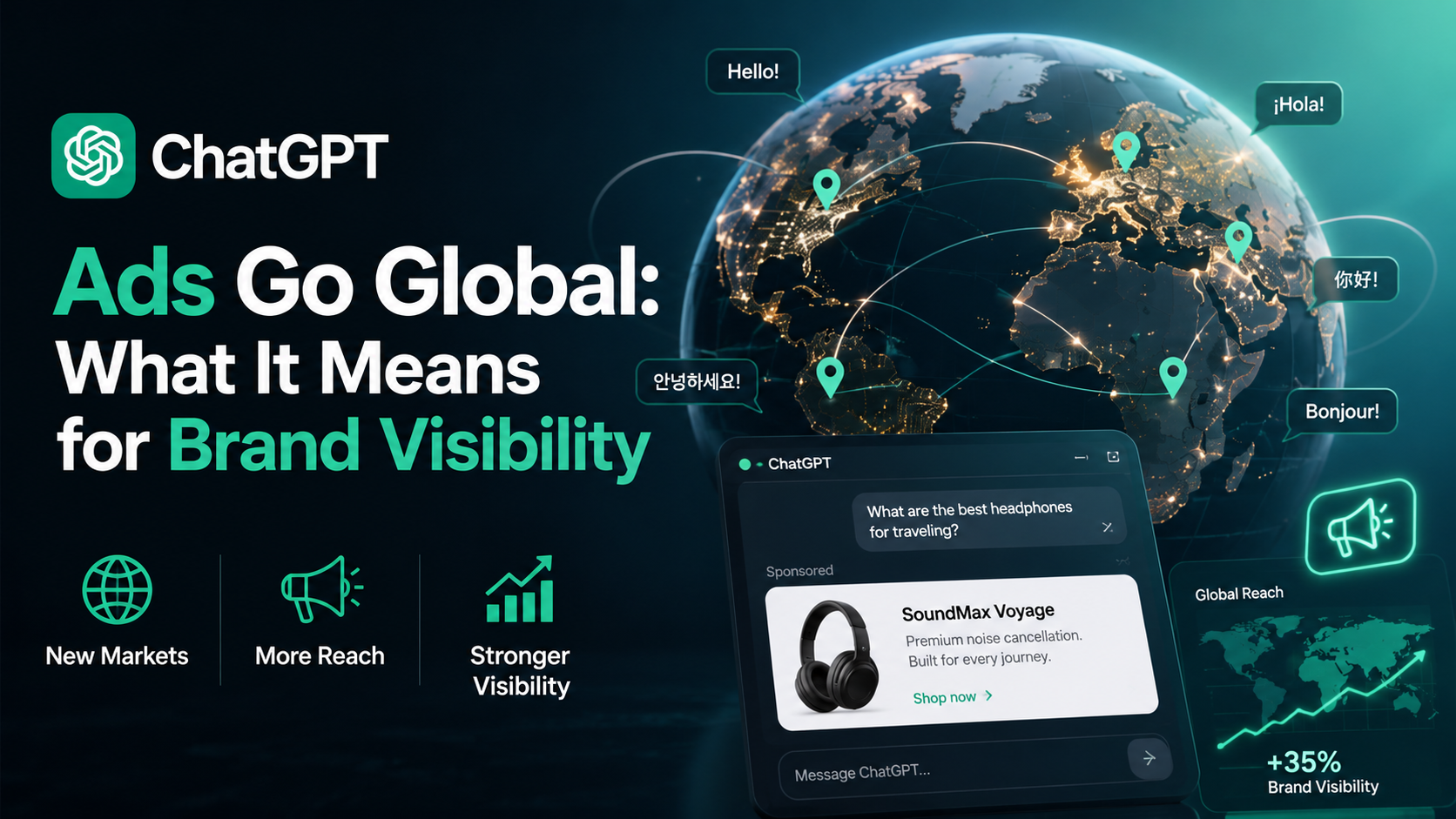 ChatGPT Ads Go Global: What It Means for Brand Visibility