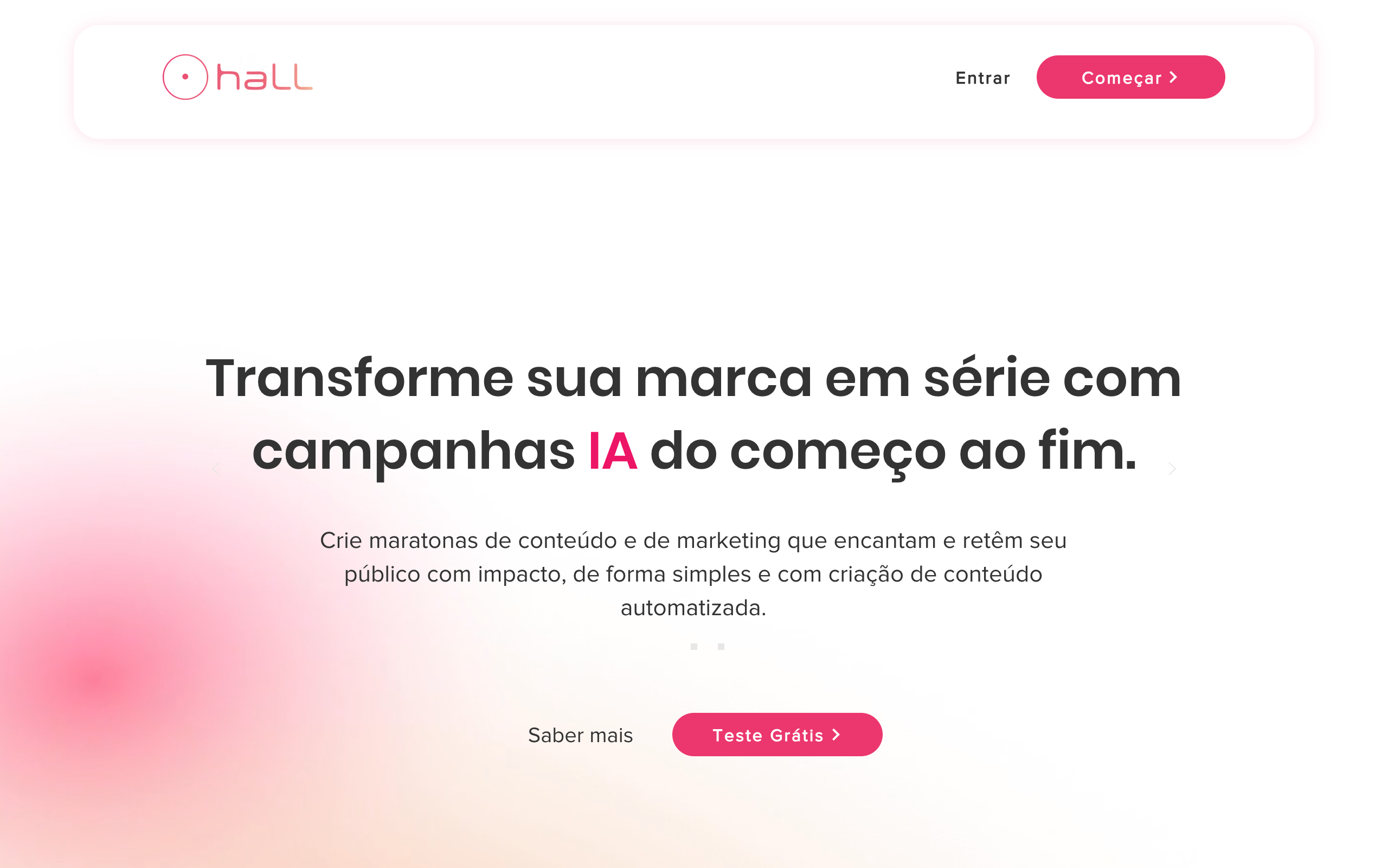 Hall AI plateforme GEO pour insights réponses génératives et monitoring visibilité IA