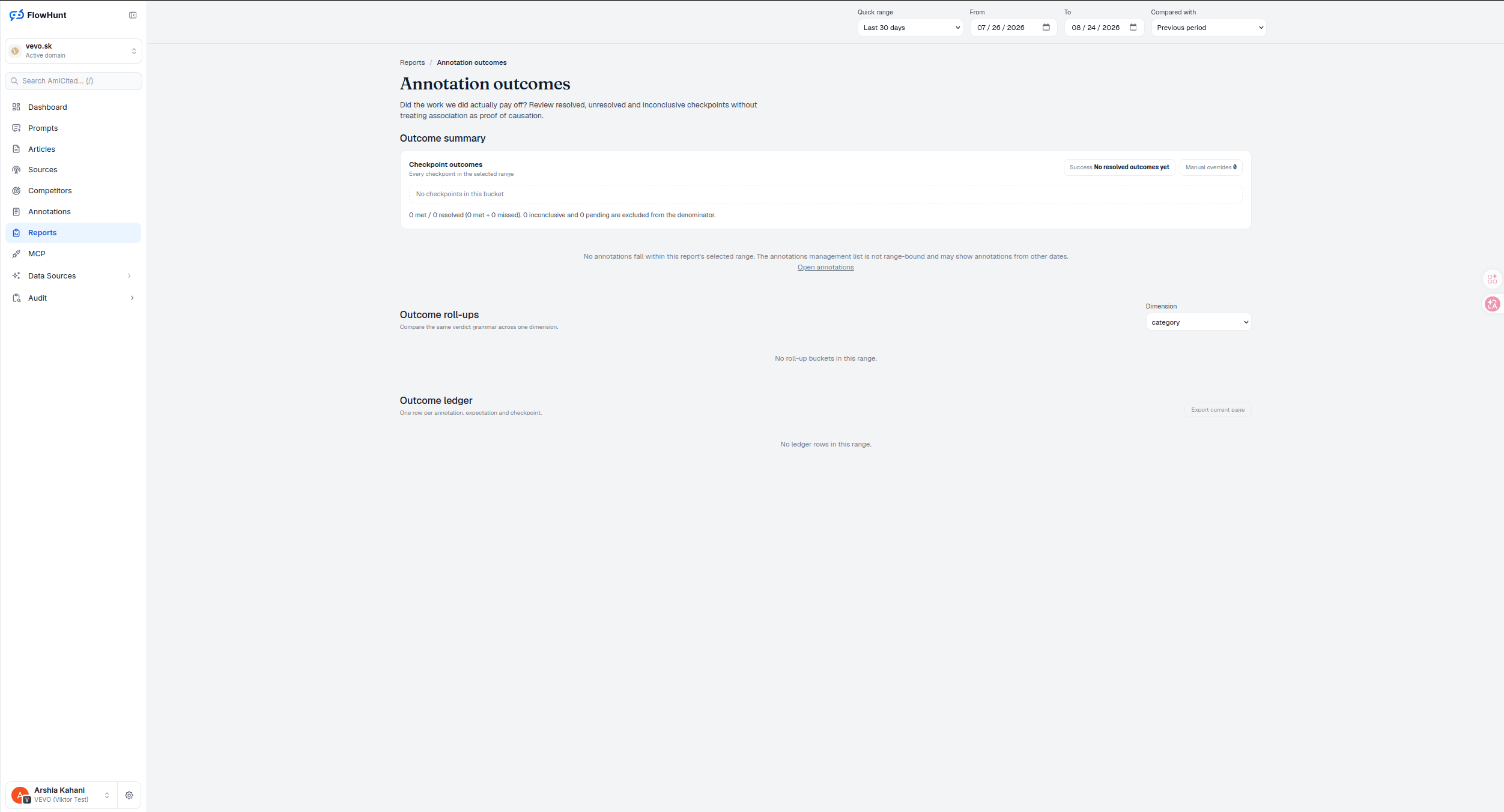 AmICited product screenshot