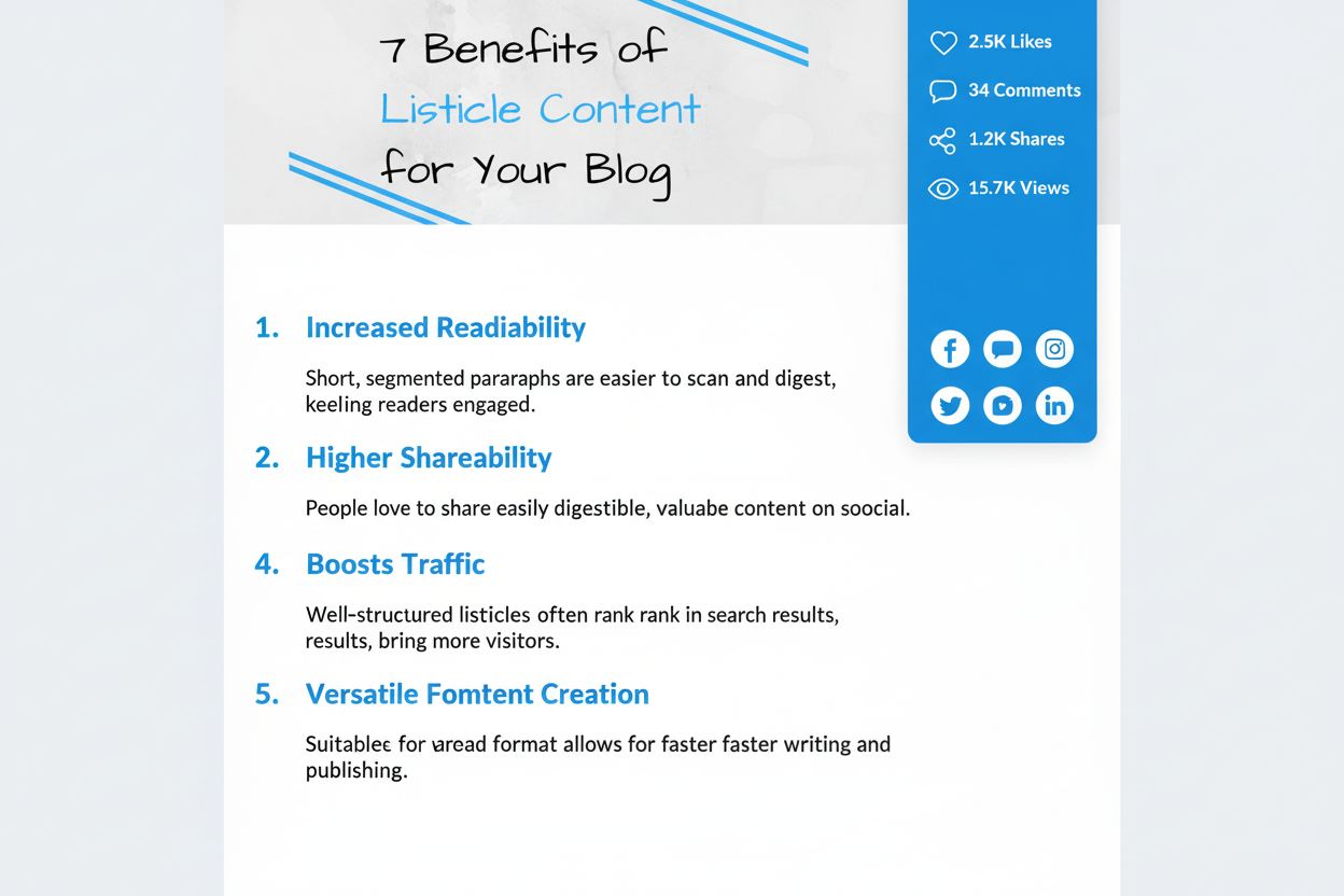 Listicle: Definition, Format, and AI Citation Impact