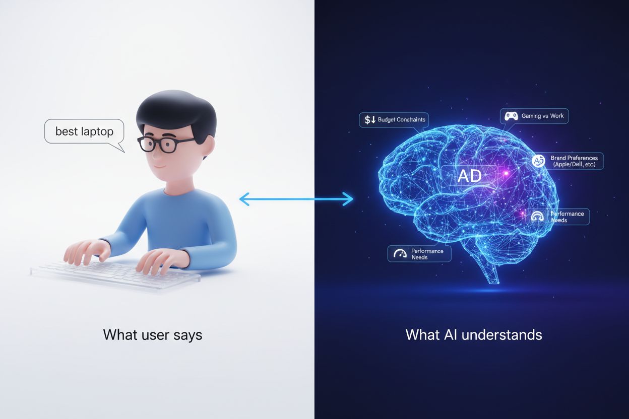 AI understanding implicit user intent beyond explicit query