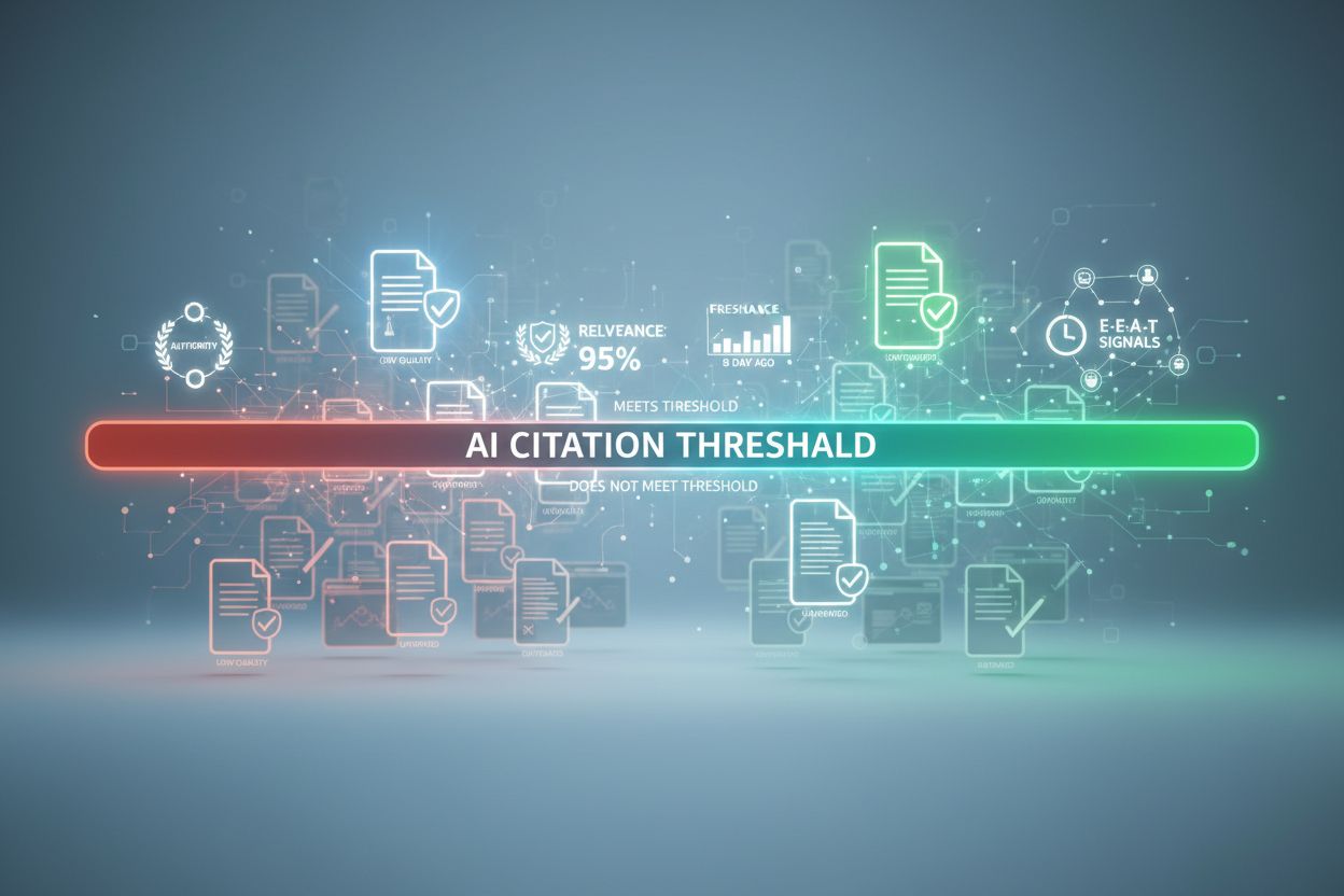 AI Citation Threshold: Definition & How It Affects Your Content