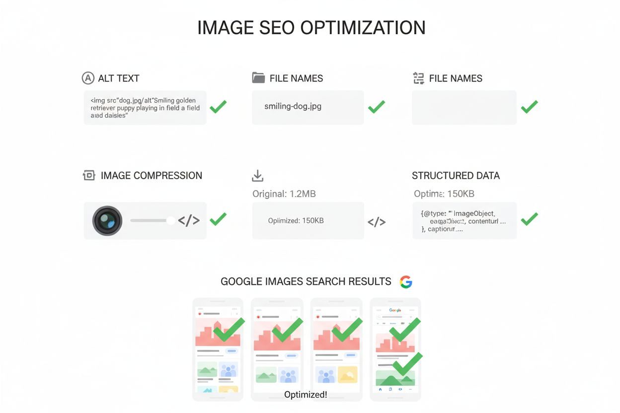 SEO d'image : Optimisation pour les résultats de recherche d'images