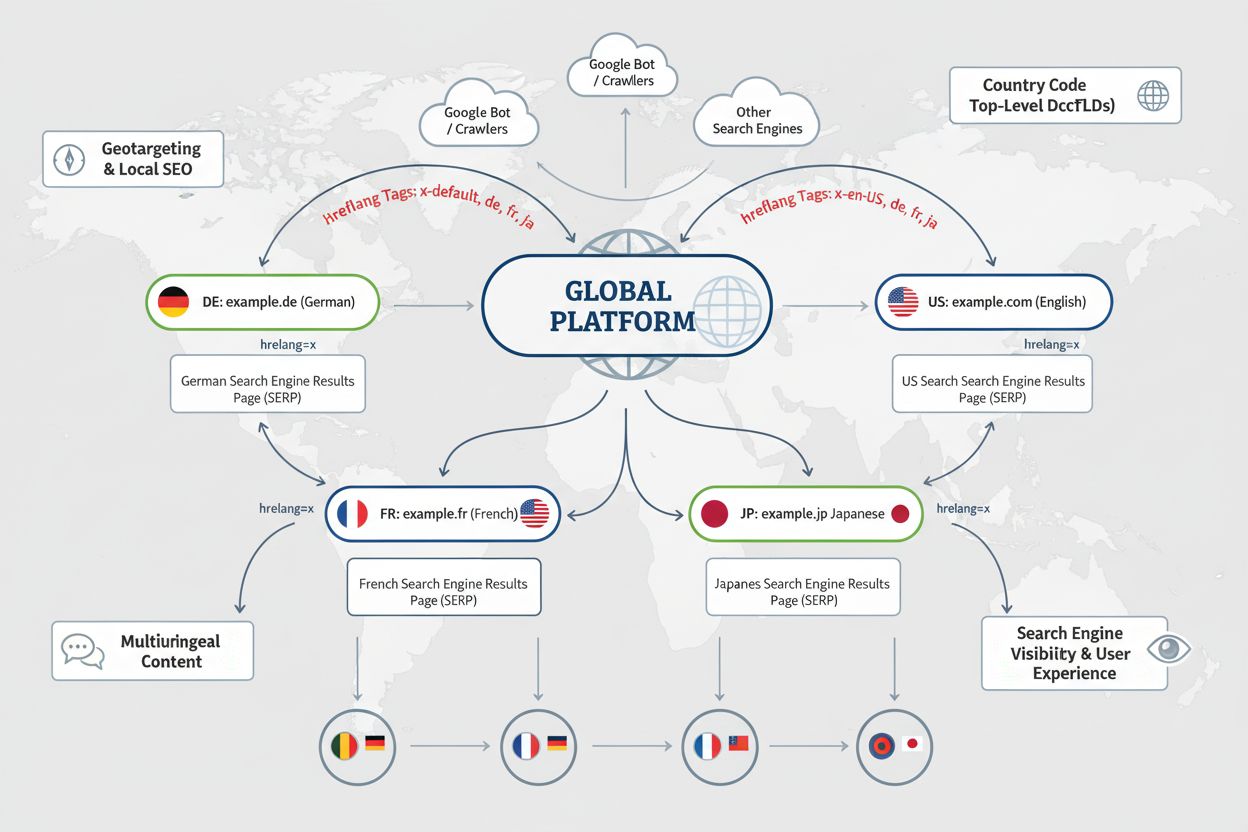 SEO international : Optimisation pour plusieurs pays et langues