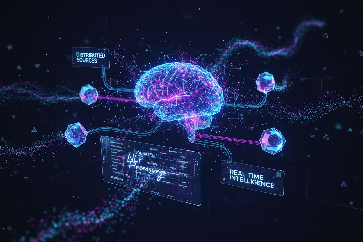 AI-enhanced federated search with neural networks and semantic understanding visualization