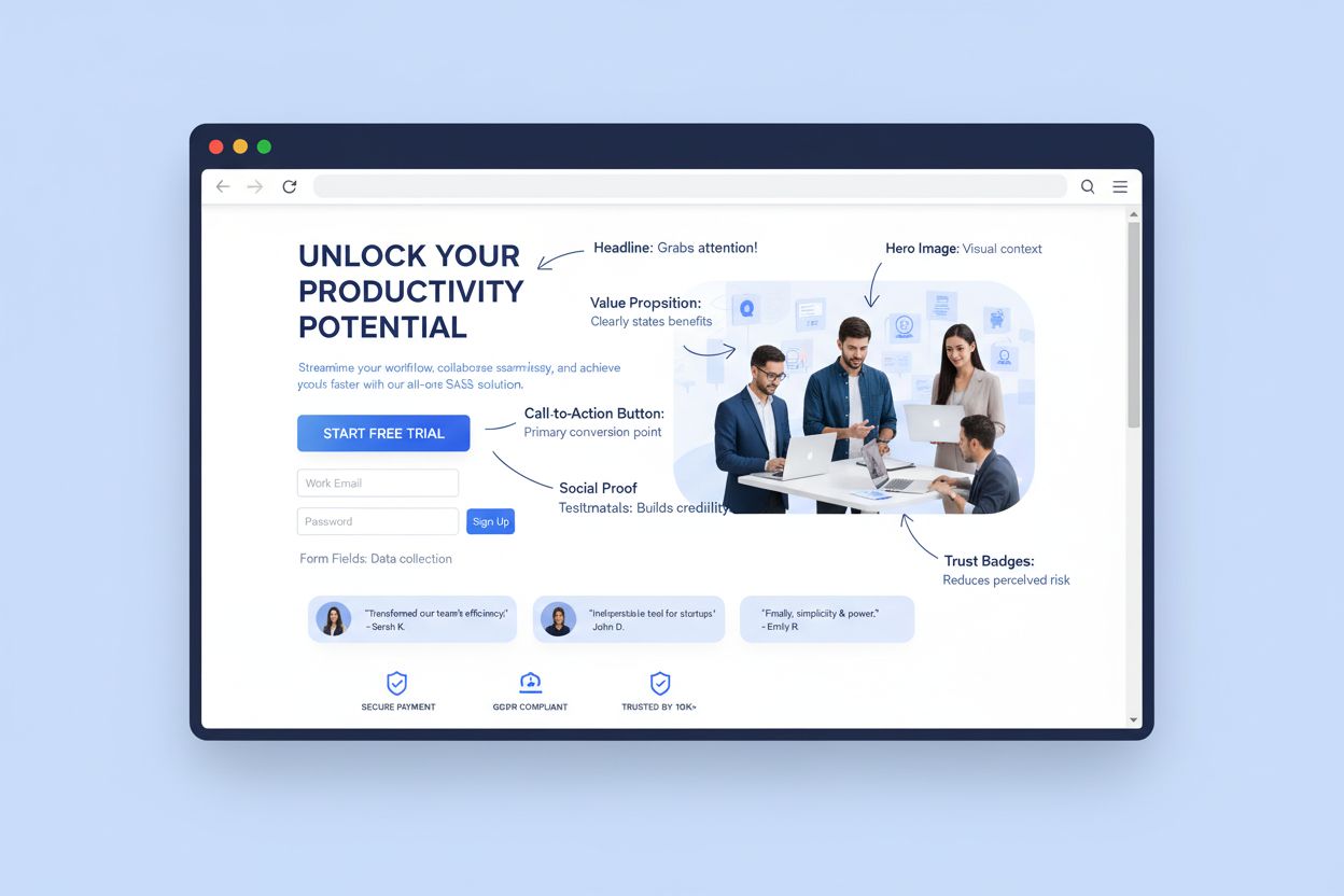 Landingpage: Definition, Zweck und Conversion-Optimierung