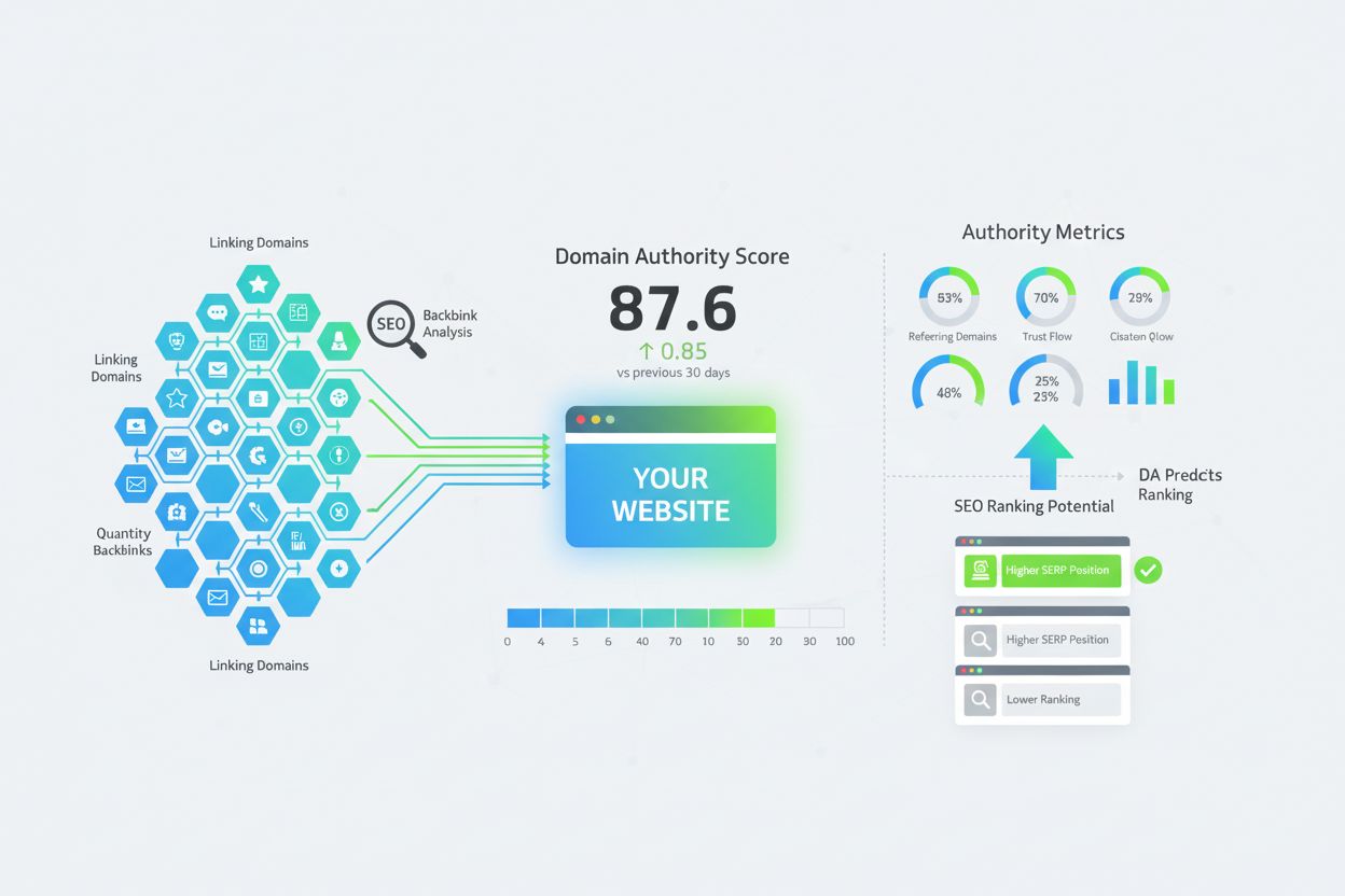 Domain Authority: Metrik zur Vorhersage des Ranking-Potenzials von Websites