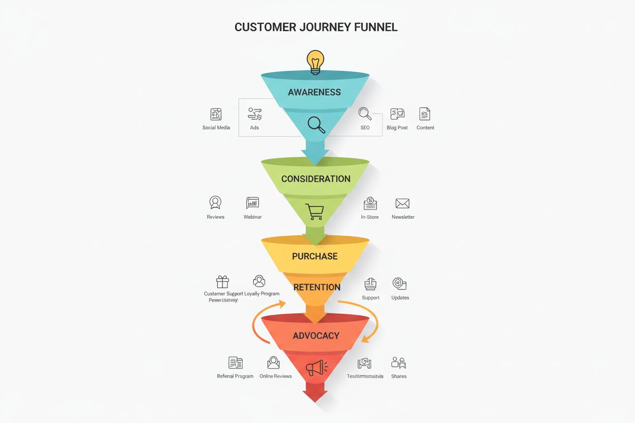 Customer Journey: Definition, Phasen und Weg von der Aufmerksamkeit bis zum Kauf