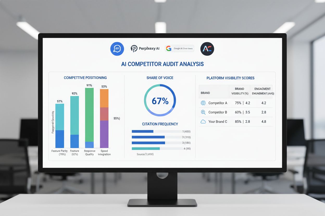 AI Competitor Audit: Monitor Competitor Visibility Across AI Platforms
