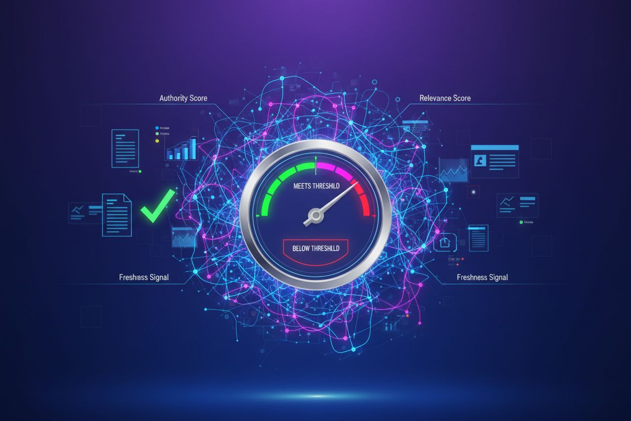 AI Citation Threshold Evaluation System