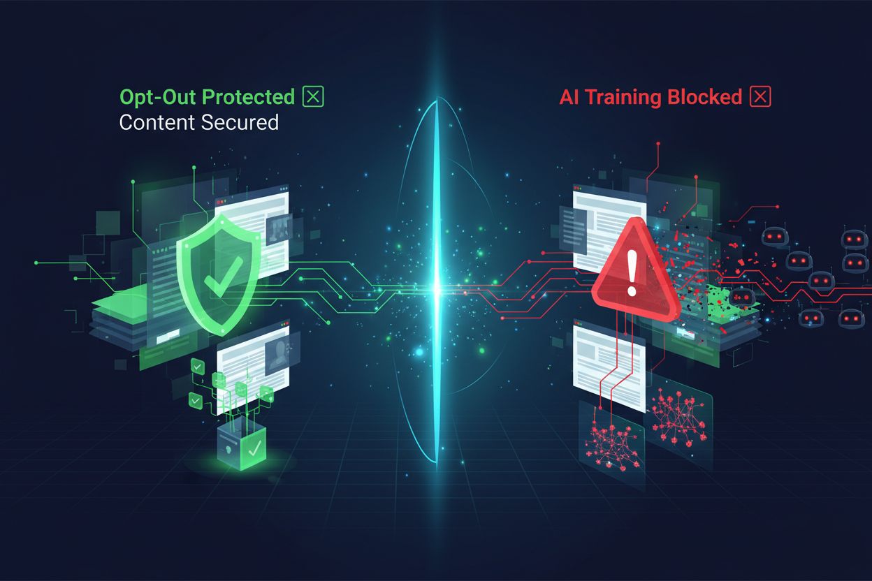 Digital shield protecting content from AI crawlers and training