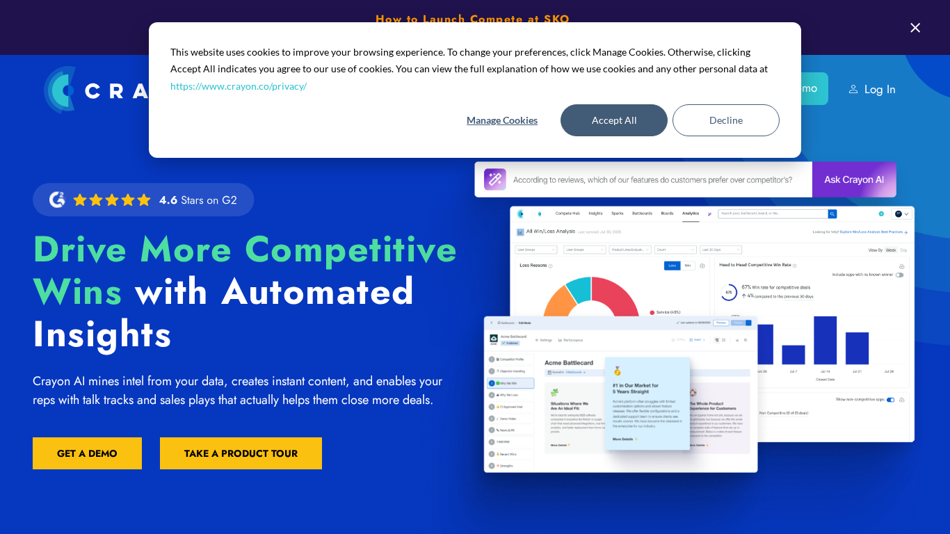 Crayon competitive intelligence platform