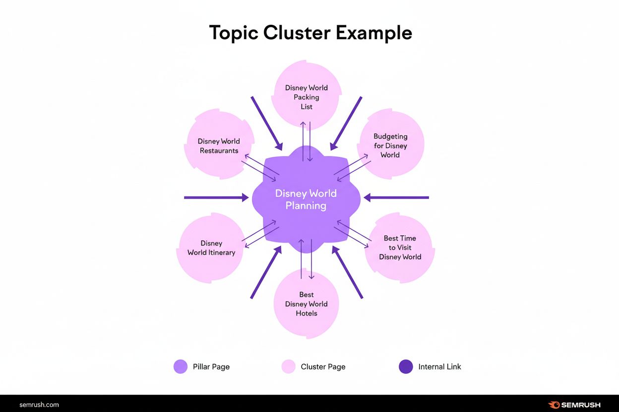 Topic-Cluster-Modell: Content-Strategie für SEO und KI-Suchautorität
