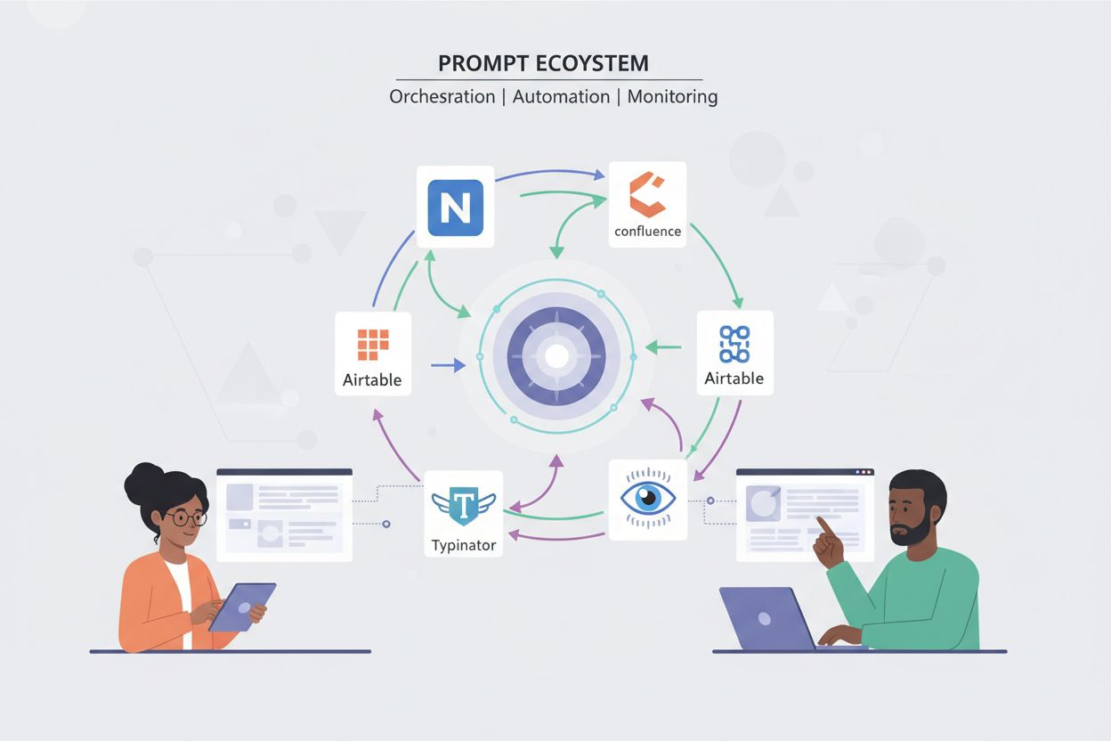Integrated ecosystem of prompt management tools and platforms with team collaboration