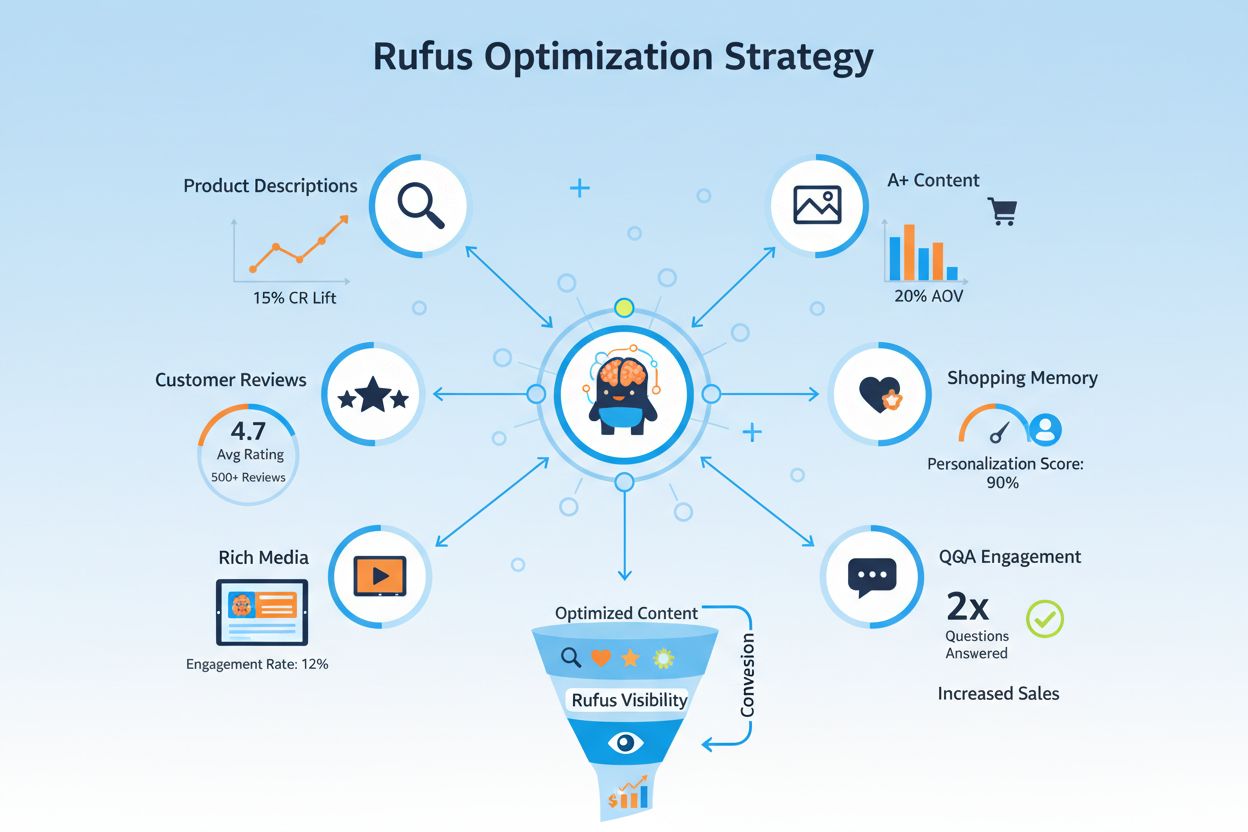 Amazon Rufus Optimization: Visibility in Amazon's AI Shopping Assistant