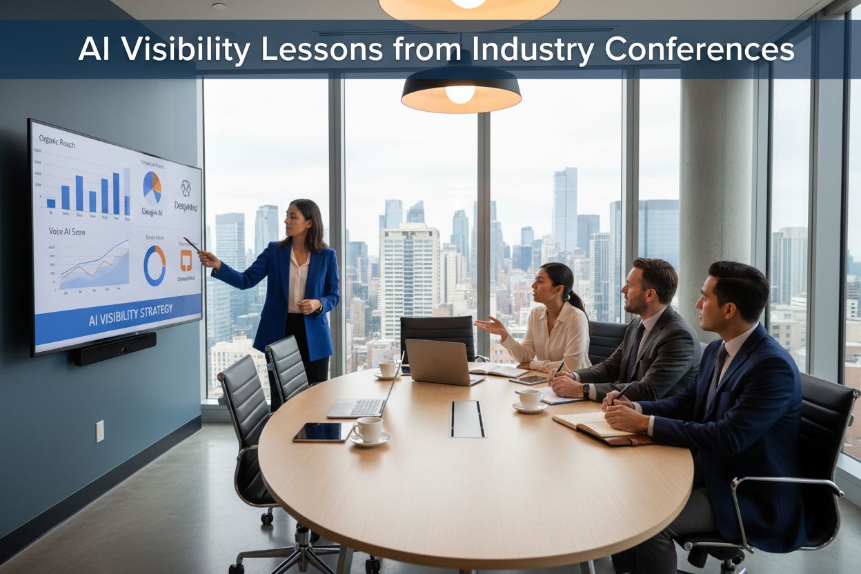 AI Visibility Lessons from Industry Conferences