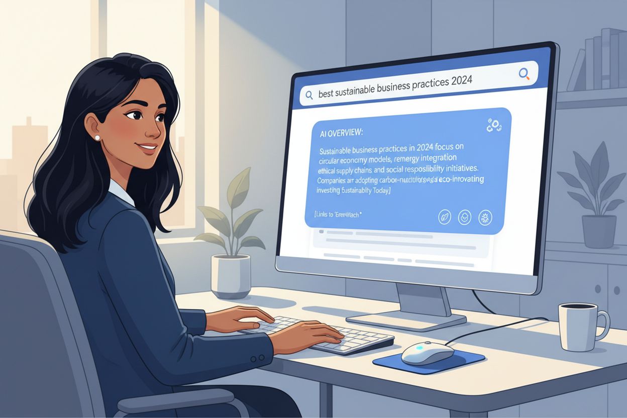 User satisfied with AI-generated search answer without clicking