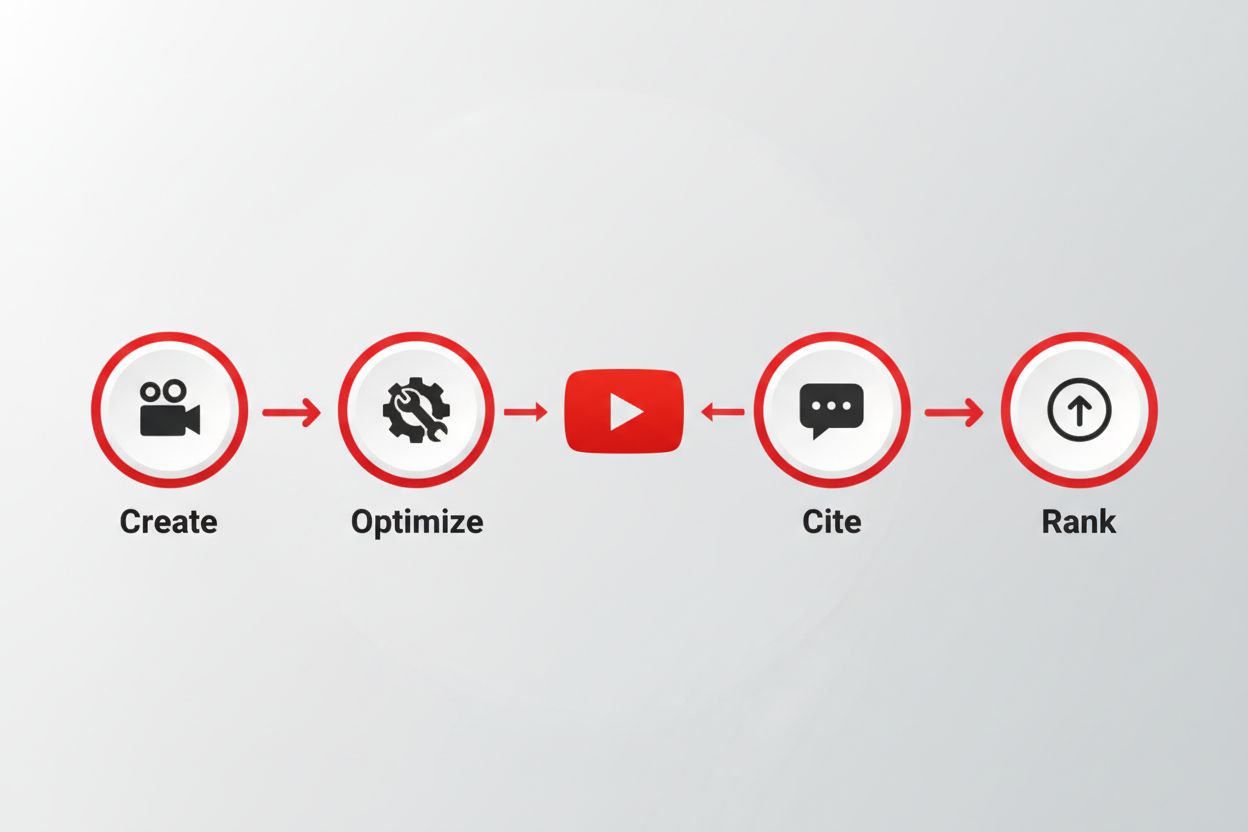 Strategic implementation framework for YouTube content creation and AI citations