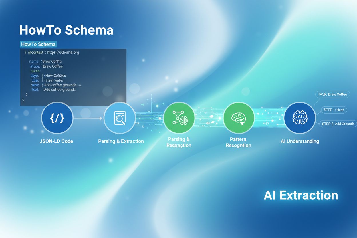 Schema HowTo che si trasforma in comprensione AI