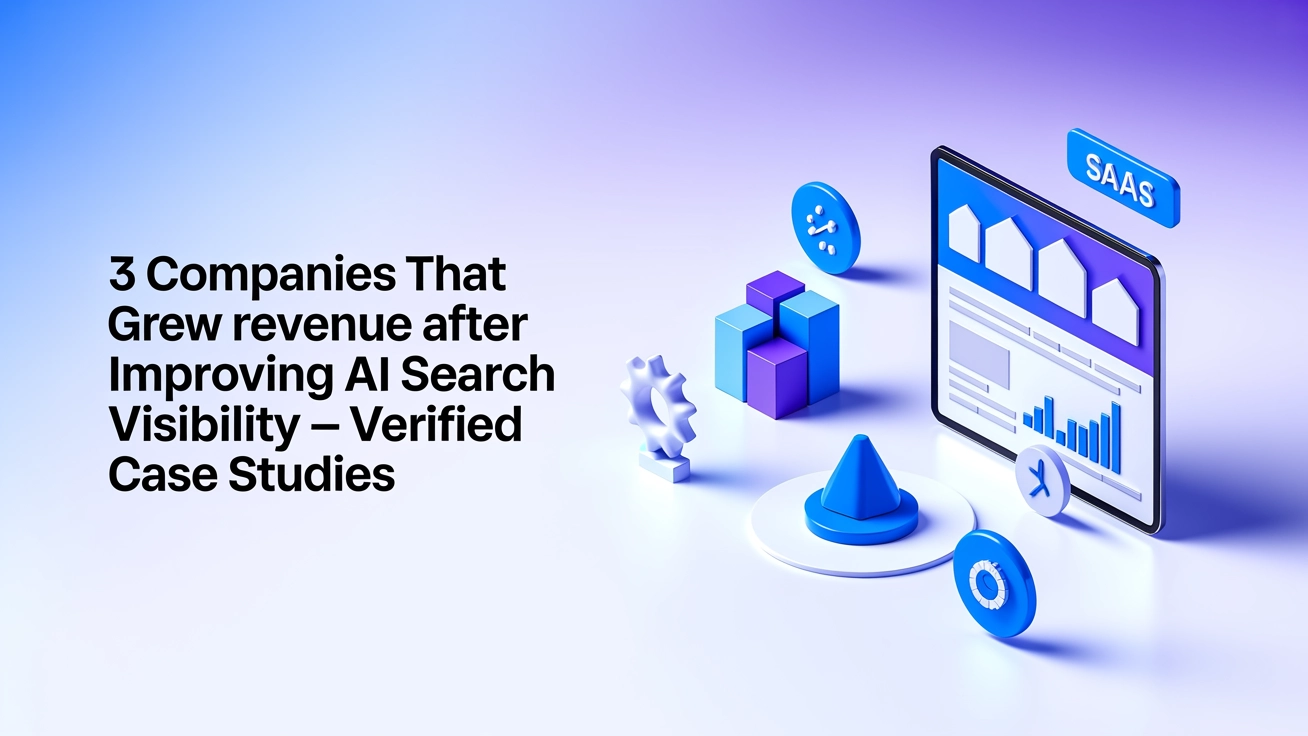 AI-zoekzichtbaarheid Inkomsten: 6 Casestudy's
