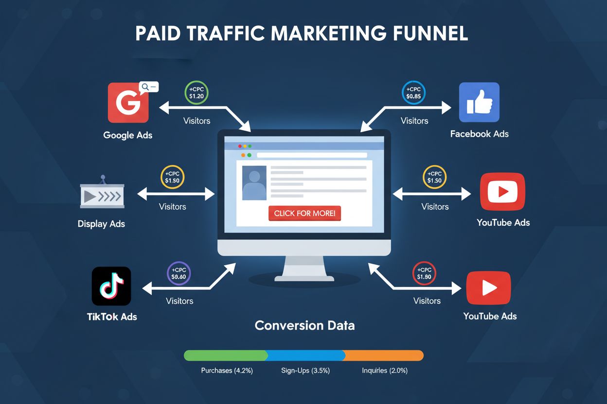 Paid Traffic: Definition, Channels, and ROI Metrics