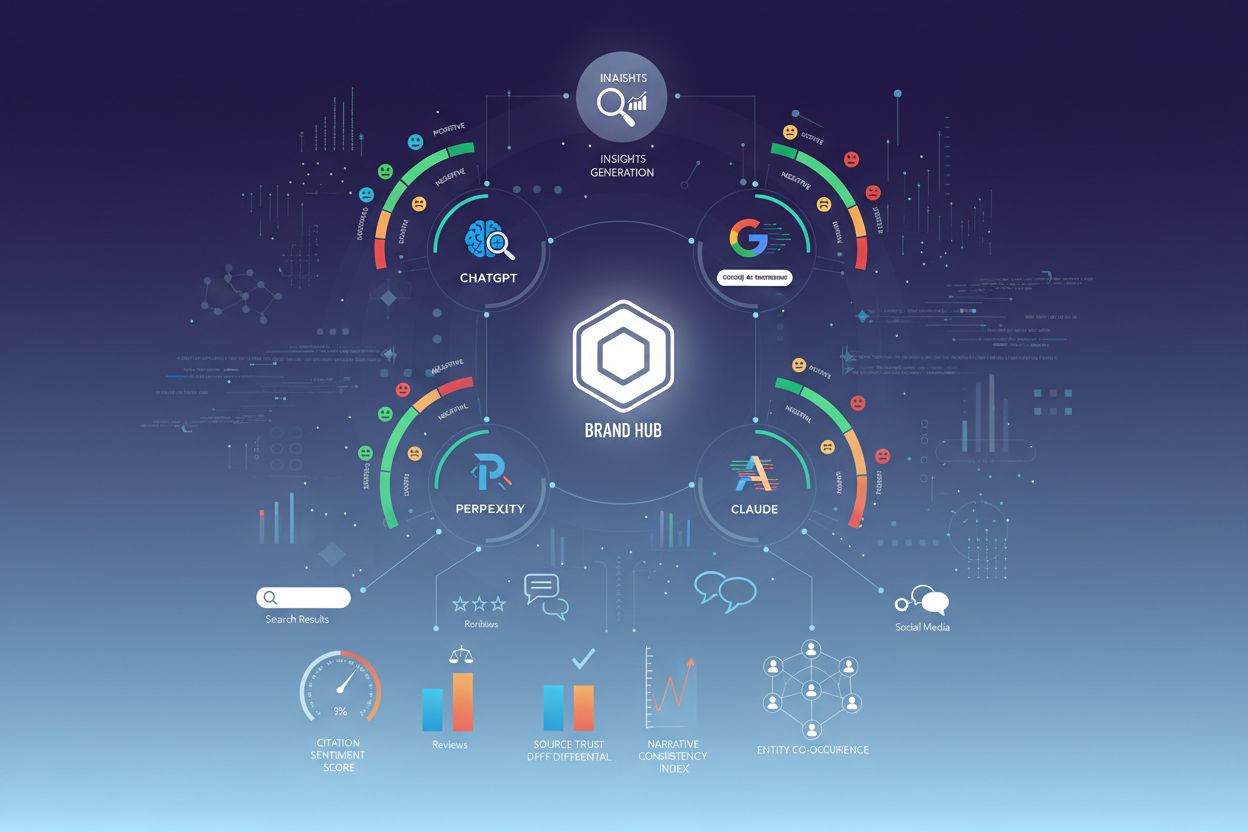 Diferencial de Sentimiento de IA: Midiendo la Percepción de Marca en Plataformas de IA