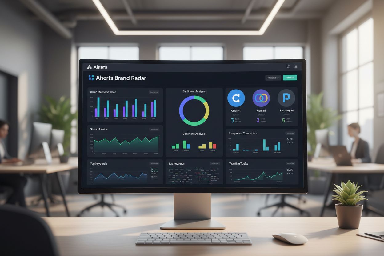 Ahrefs Brand Radar: AI Visibility Monitoring Tool