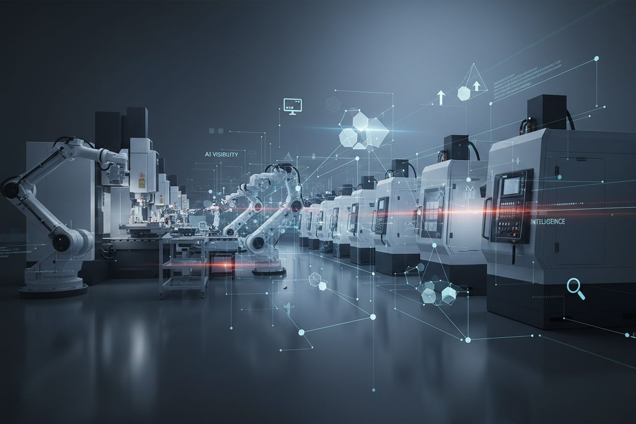 Manufacturing AI Visibility: B2B-Herstellerpräsenz in der KI-Suche