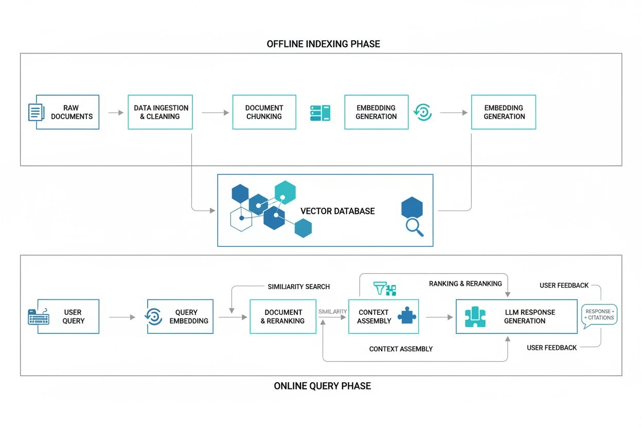 RAG Pipeline: Retrieval-Augmented Generation Workflow