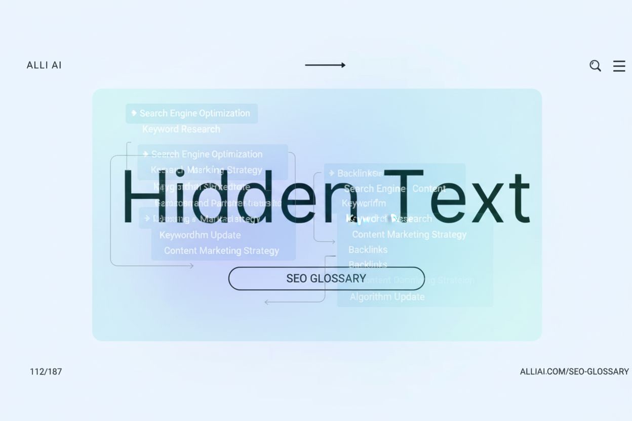 Hidden Text: Definition, Detection, and SEO Impact