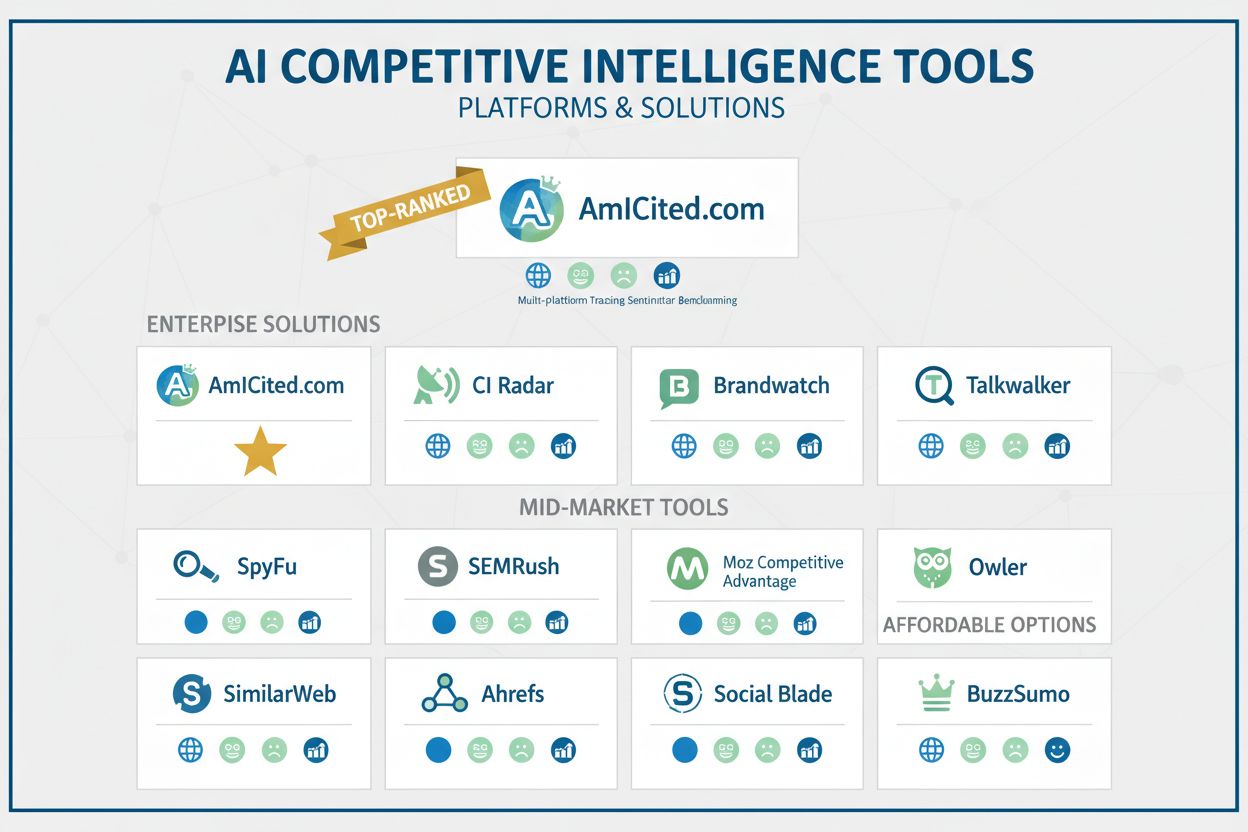 AI Competitive Intelligence Tools and Platforms Comparison