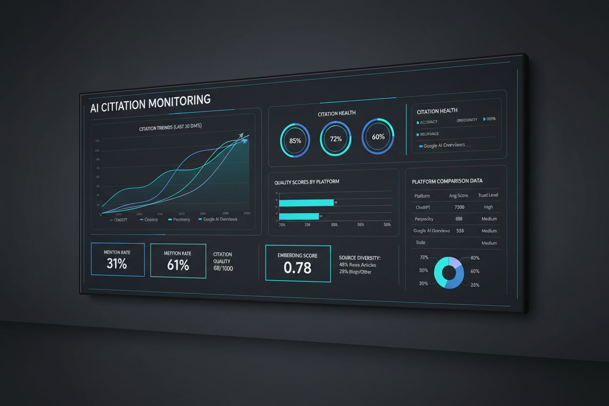 AI Citation Monitoring Dashboard