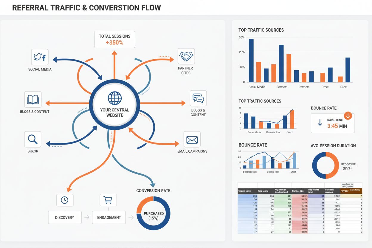 Referral Traffic: Definition, Sources, and Impact on Website Performance