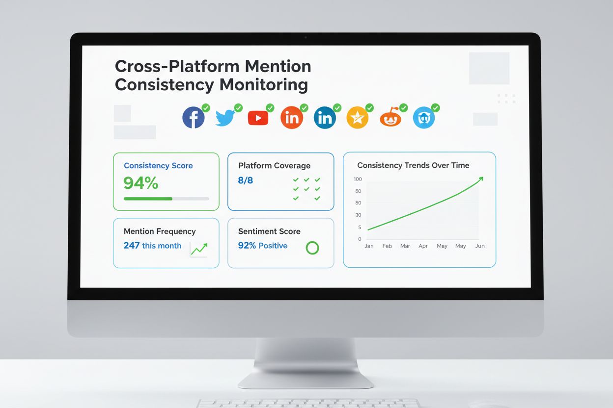 Cross-Platform Mention Consistency: Ensuring Consistent Brand Information for AI Systems