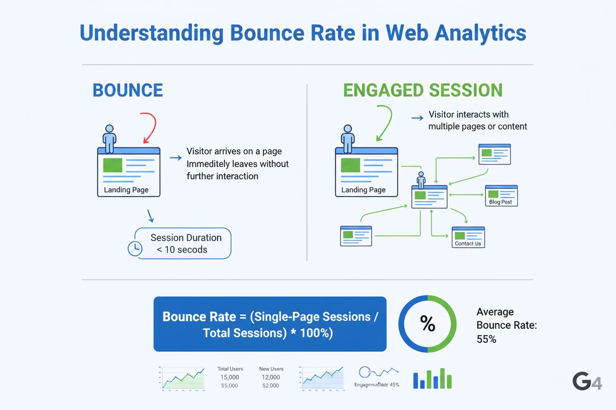 Bounce Rate: Definition, Calculation, and Impact on Website Performance