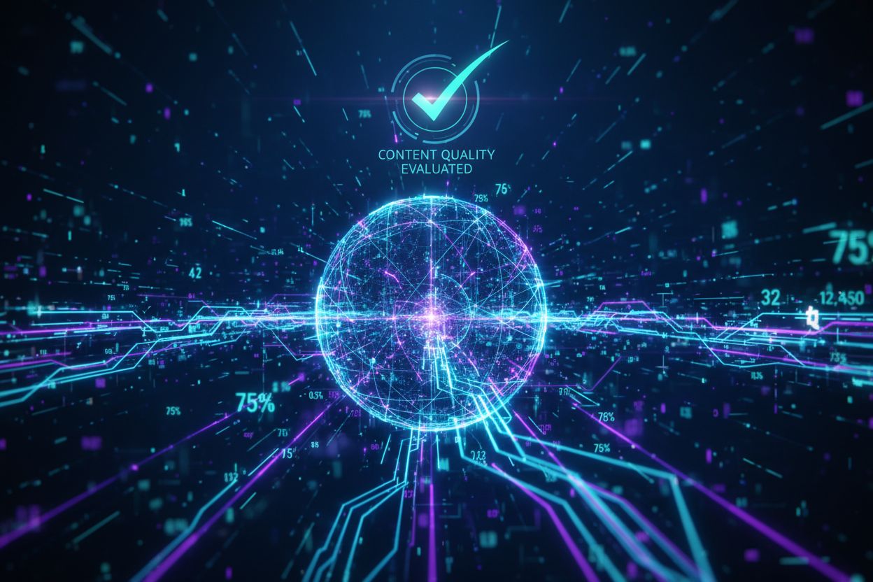 AI neural network processing and analyzing statistical data